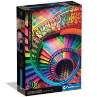 Colorboom Collection: Scări colorate puzzle de 500 de piese - Clementoni