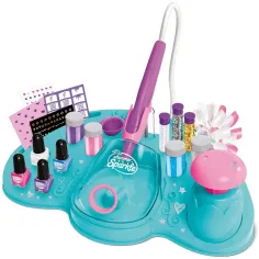 Cra-Z-Art: Shimmer and Sparkle - Set de studio pentru unghii cu pulverizator de vopsea Glitter & Shimmer imaginea 3
