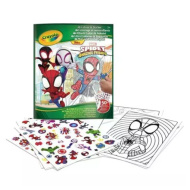 Crayola: Carte de colorat cu autocolante - Póki