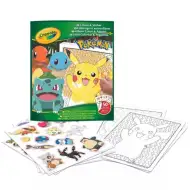 Crayola: Carte de colorat și autocolante - Pokémon