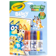 Crayola: Colorare pe numere - Bluey
