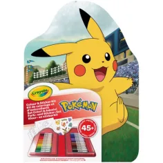 Crayola: Set creativ Pokémon cu autocolante