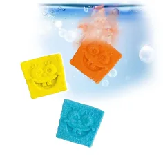 Craze Inkee: Bomba de baie vegană sub formă de SpongeBob, cu aromă de popcorn, set de 3 bucăți imaginea 2