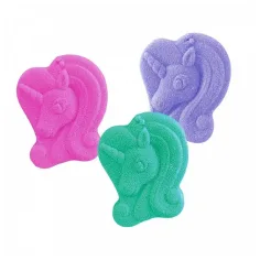 Craze Inkee: Formă de baie vegană Galupy Unicorn 3 bucăți imaginea 2