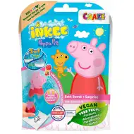 Craze Inkee: Set de bile de baie vegane cu figură ștampilă Peppa Pig – cu aromă de căpșuni