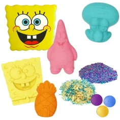 Craze: Set de baie mare vegan Inkee SpongeBob Pantaloni Pătrați imaginea 3