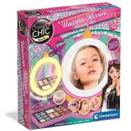 Crazy Chic: Oglindă de machiaj cu unicorn luminos - Clementoni