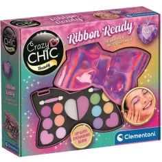 Crazy Chic: Ribbon Ready trusă de machiaj într-o cutie în formă de fundă - Clementoni