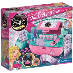 Crazy Chic: Set de joacă „Studio de manichiură în geantă” - Clementoni
