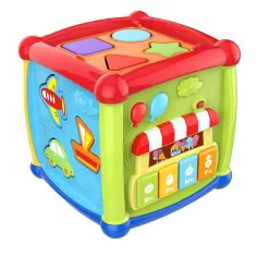 Cub de învățare colorat pentru bebeluși imaginea 3