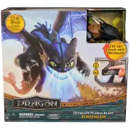 Cum să-ți dresezi dragonul: Figurina de jucărie dragon Fără Dinți Ultimate Plasma Blast cu lumină și sunet, 38 cm - Spin Master