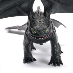 Cum să-ți dresezi dragonul: Figurină de jucărie dragon Știrbul cu sunete de plasmă - Spin Master imaginea 2