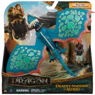Cum să-ți dresezi dragonul: Set de figurine Dragon Fulger și Astrid - Spin Master