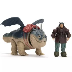 Cum să-ți dresezi dragonul: Set de figurine Gronckle și Fishlegs - Spin Master imaginea 2