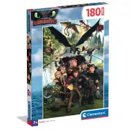 Cum să-ți dresezi dragonul puzzle super de 180 piese - Clementoni
