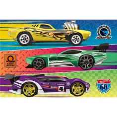 Cursa Hot Wheels puzzle de 60 de piese - Trefl imaginea 2