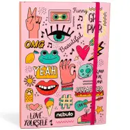 Cutie pentru caiete format A4, model girl power