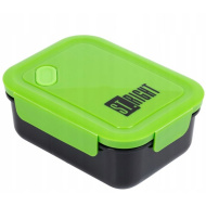 Cutie pentru gustări din plastic St.Right Black and Green
