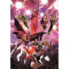 DC Comics: Liga Dreptății puzzle compact de 1000 de piese 50x70cm - Clementoni imaginea 2