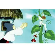 Diafilm cu vrejul de fasole uriașă