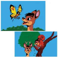 Diapozitiv Bambi imaginea 2