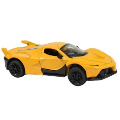 Die-Cast: Mașină sport de lux din metal cu uși deschise, în diferite variante 12cm 1db imaginea 20