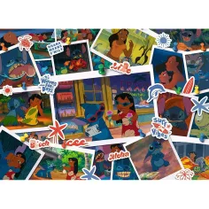 Disney: Amintiri dulci cu Stitch puzzle 1000 de piese - Trefl imaginea 2
