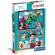 Disney+Classics+2x60+Supercolor+puzzle+-+Clementoni