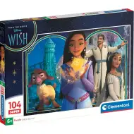 Disney Dorință puzzle super de 104 piese - Clementoni