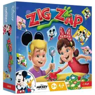 Disney: Mickey Mouse și prietenii Zig Zap joc de societate - Trefl