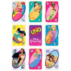 Disney Princess UNO joc de cărți - Mattel imaginea 5