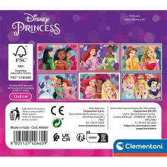 Disney+Prințese 6 cuburi de poveste - Clementoni imaginea 2
