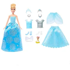 Disney Prințese: Păpușă Paradă de Modă - Cenușăreasa - Mattel imaginea 5