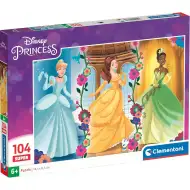 Disney Prințese Puzzle Super de 104 piese - Clementoni
