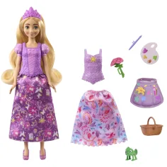 Disney+Prințese: Set de joacă magic Rapunzel - Mattel imaginea 2