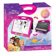 Disney Printese: Travel Art, suport de pictură portabil cu două fețe