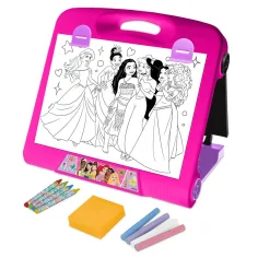 Disney Printese: Travel Art, suport de pictură portabil cu două fețe imaginea 2