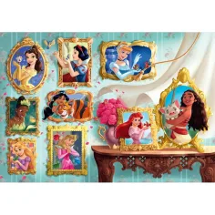 Disney+Prințese galerie de imagini puzzle 1000 de piese - Clementoni imaginea 2