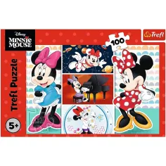 Disney: Puzzle cu 100 piese Minnie Mouse - Trefl imaginea 2
