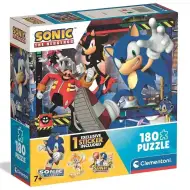 Disney+Sonic 2 puzzle super de 180 de piese - Clementoni