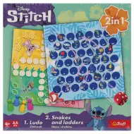 Disney: Stitch colecție de jocuri de societate 2 în 1 - Trefl
