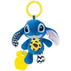 Disney+Stitch jucărie de pluș zornăitoare pentru bebeluși - Clementoni imaginea 2
