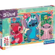 Disney+Stitch puzzle maxi supercolor 24 piese - Clementoni