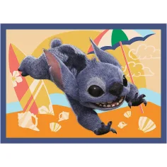 Disney: Vacanța lui Stitch - puzzle 4 în 1 - Trefl imaginea 5