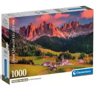 Dolomiți magici puzzle HQC de 1000 de piese cu poster - Clementoni