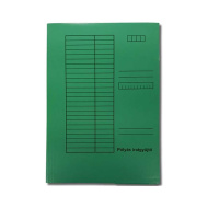 Dosar A4 verde cu elastic 230 g/m²