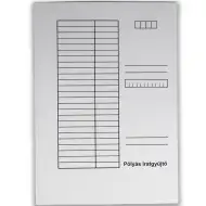 Dosar cu șină alb A/4 230g