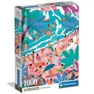 Duminică pe plajă HQC puzzle de 1000 de piese - Clementoni