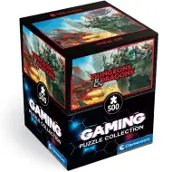 Dungeons &amp; Dragons – Ținutul Flăcărilor puzzle de 500 de piese - Clementoni