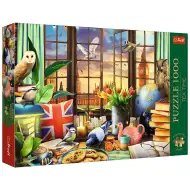 După-amiază englezească puzzle Premium plus quality de 1000 de piese - Trefl